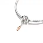 Charms PANDORA Kłódka z Myszkami Miki i Minnie Disneya - 780109C01