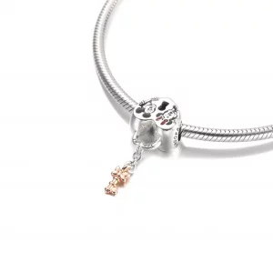 Charms PANDORA Kłódka z Myszkami Miki i Minnie Disneya - 780109C01