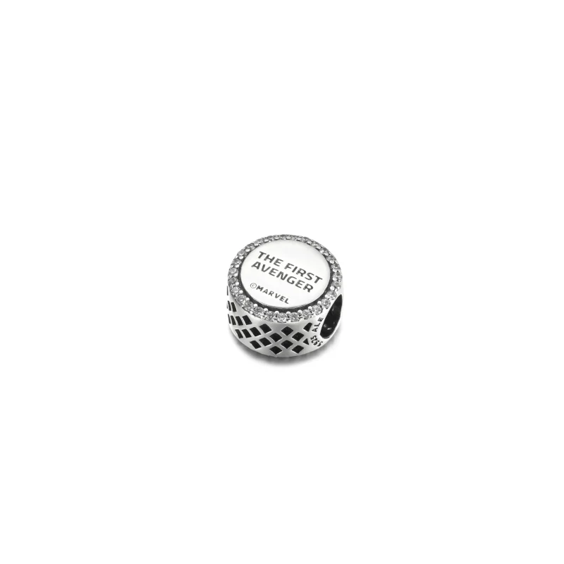 (zdjęcie do) Charms PANDORA Tarcza Kapitana Ameryki, Marvel, The First Avenger - P-D-3623 - Wyświetl 3