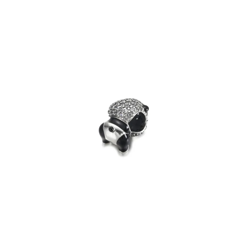(zdjęcie do) Charms PANDORA z lśniącą uroczą pandą - 790771C01 - Wyświetl 4