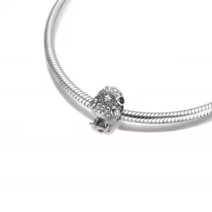 Charms PANDORA z lśniącym uroczym kurczaczkiem - 790769C01