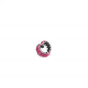 Charms PANDORA z uroczą zwiniętą gąsienicą - 790762C01