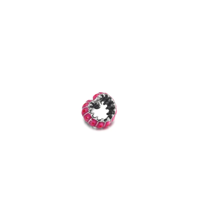 (zdjęcie do) Charms PANDORA z uroczą zwiniętą gąsienicą - 790762C01 - Wyświetl 3