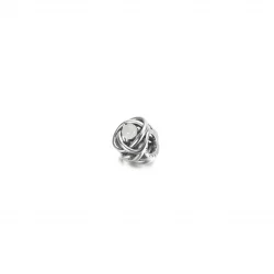 Czerwiec Charms Urodzinowy symbol wieczności z białą masą perłową - 790064C03