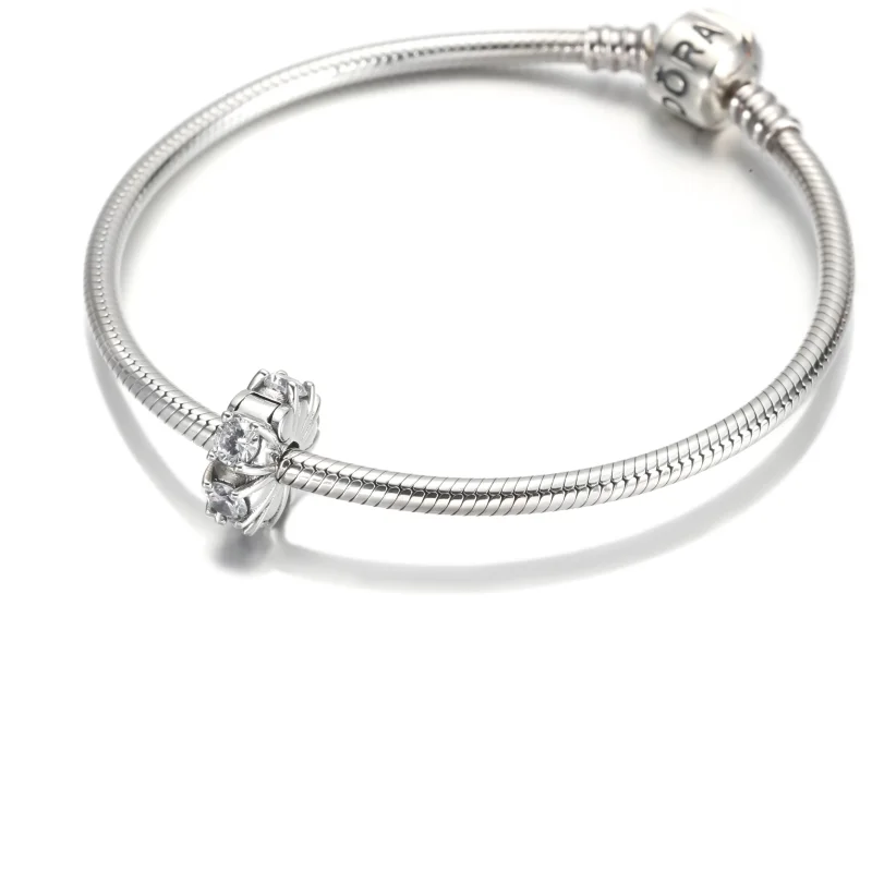 (zdjęcie do) Klips PANDORA Lśniące pasma - 790046C01 - Wyświetl 5