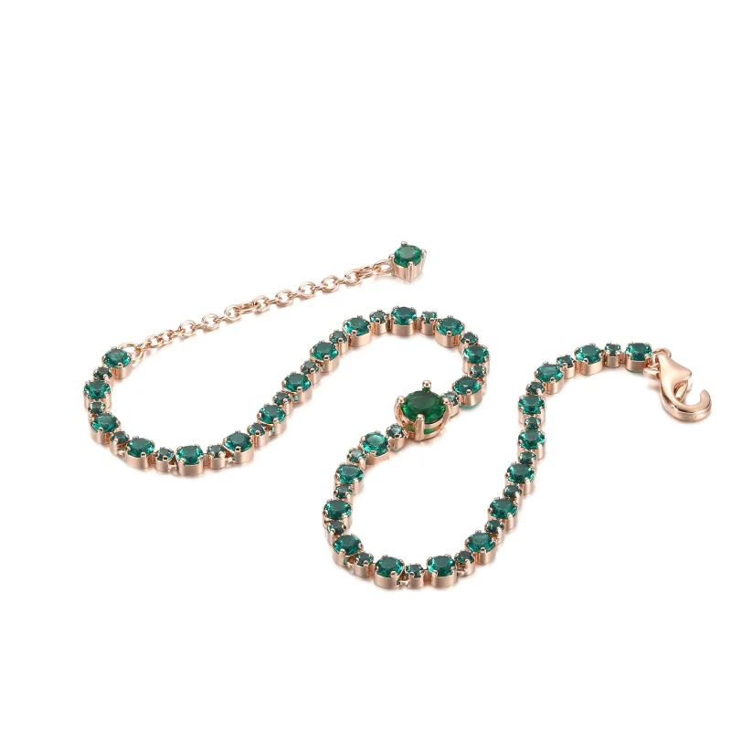(zdjęcie do) Lśniąca bransoletka tenisowa pavé - 580044C01 - Wyświetl 3