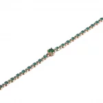 Lśniąca bransoletka tenisowa pavé - 580044C01