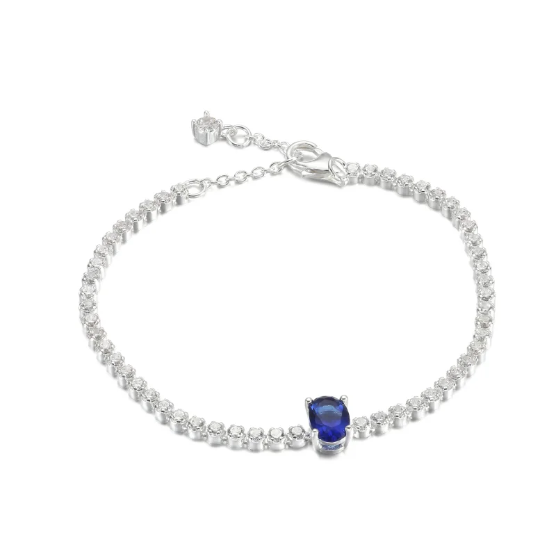 (zdjęcie do) Lśniąca bransoletka tenisowa pavé - 590039C01 - Wyświetl 2