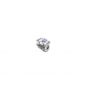 Lśniący charms z błękitnym motylem - 790761C01