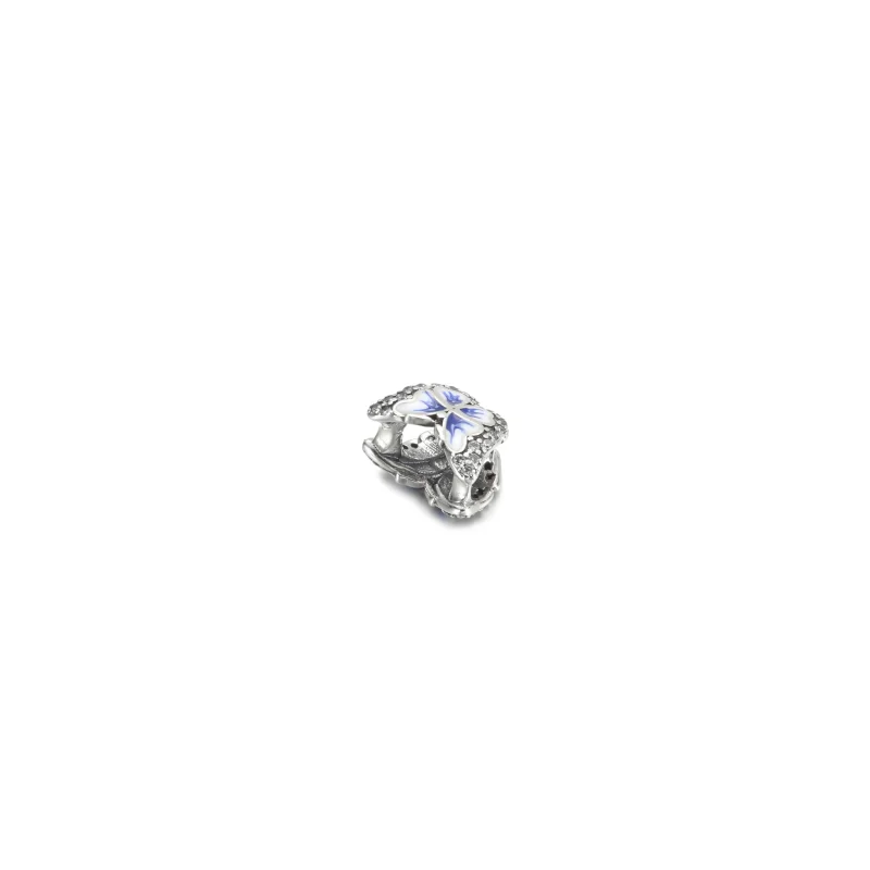 (zdjęcie do) Lśniący charms z błękitnym motylem - 790761C01 - Wyświetl 3