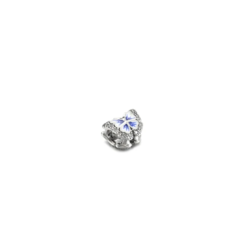 (zdjęcie do) Lśniący charms z błękitnym motylem - 790761C01 - Wyświetl 4