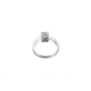 Lśniący pierścionek solitaire - 190052C01