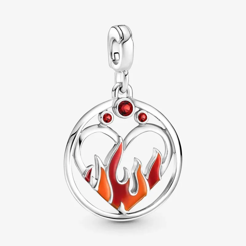 (zdjęcie do) Medalion Pandora ME Serce i ogień - 799674C01