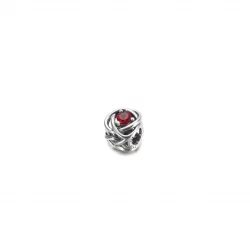 Styczeń Charms Urodzinowy Szkarłatny symbol wieczności - 790065C06