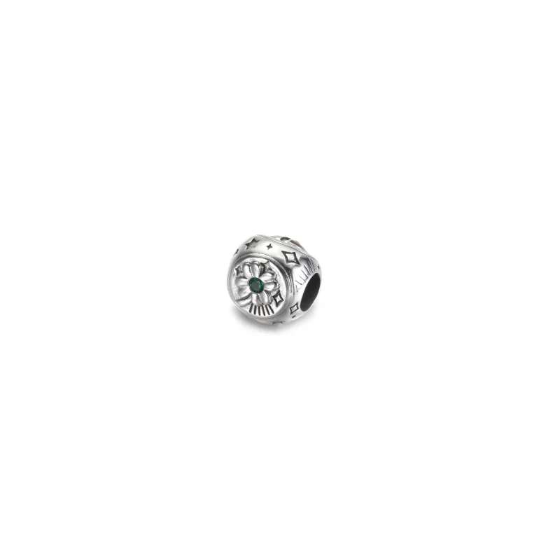 (zdjęcie do) Trójstronny charms Koniczyna, podkowa i biedronka - 790100C01 - Wyświetl 3