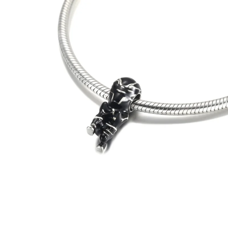 (zdjęcie do) Zawieszka PANDORA Czarna Pantera, Marvel, Avengers - 790783C01 - Wyświetl 5