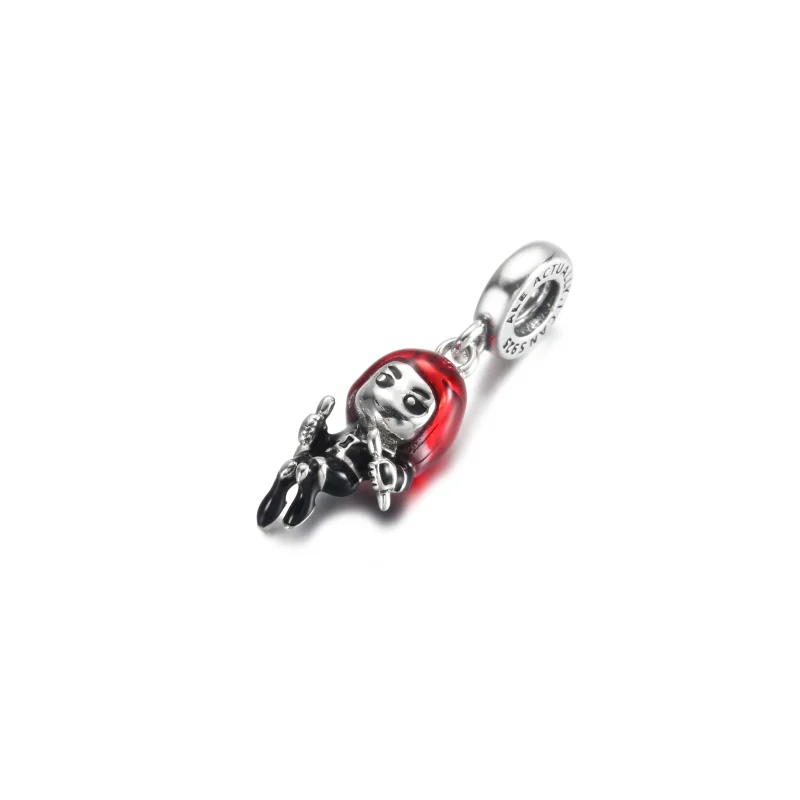 (zdjęcie do) Zawieszka PANDORA Czarna Wdowa, Marvel, Avengers - 790785C01 - Wyświetl 2