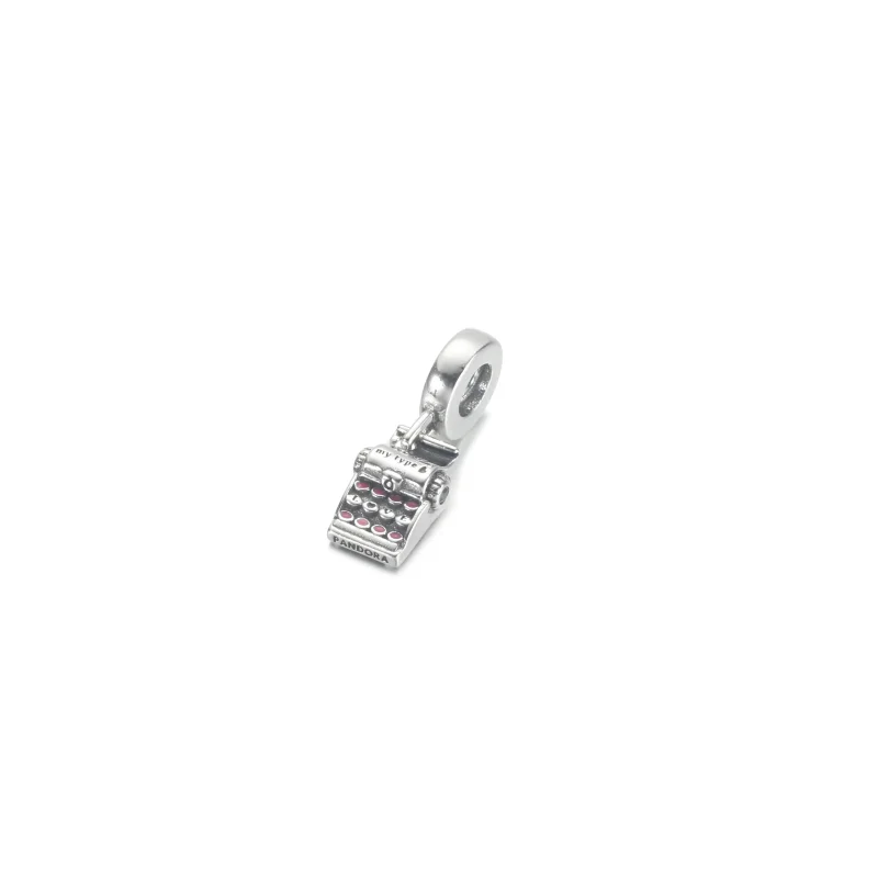 (zdjęcie do) Zawieszka PANDORA Maszyna do pisania - 790069C01 - Wyświetl 2