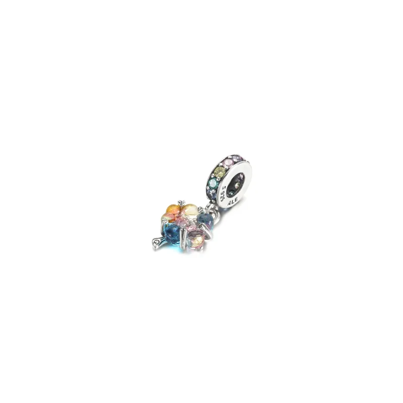 (zdjęcie do) Zawieszka PANDORA Murano z drzewem wspólnoty - 790768C01 - Wyświetl 2