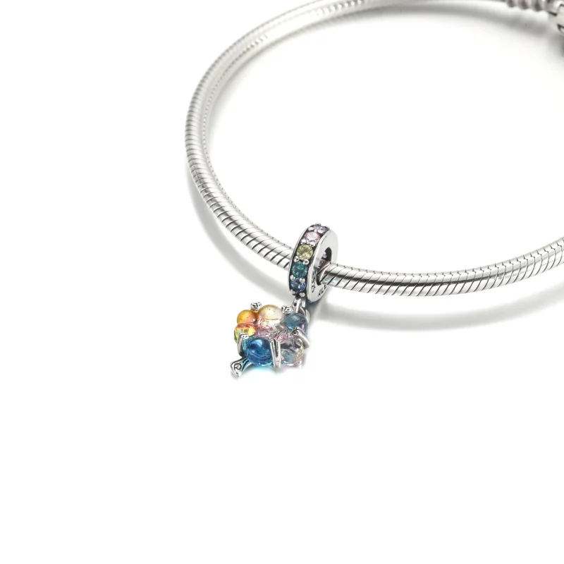 (zdjęcie do) Zawieszka PANDORA Murano z drzewem wspólnoty - 790768C01 - Wyświetl 4