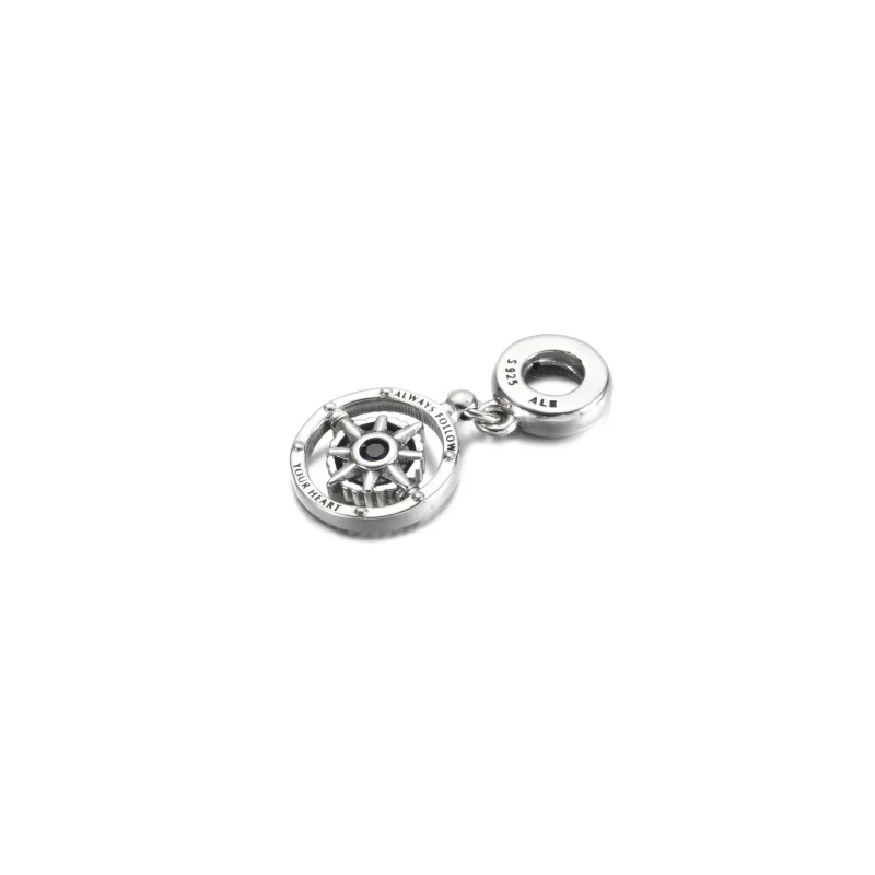 (zdjęcie do) Zawieszka PANDORA Obrotowy kompas - 790099C01 - Wyświetl 4