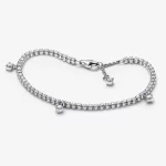 Bransoletka tenisowa PANDORA Sparkling Drops - 592401C01