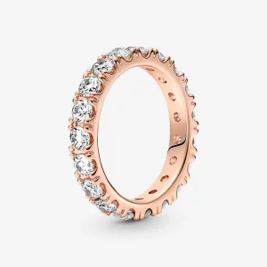 PANDORA Błyszczący Pierścionek Wieczności - 180050C01