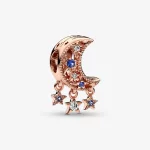 PANDORA Charm Z Gwiazdą i Półksiężycem - 789643C01