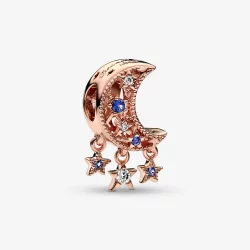 PANDORA Charm Z Gwiazdą i Półksiężycem - 789643C01
