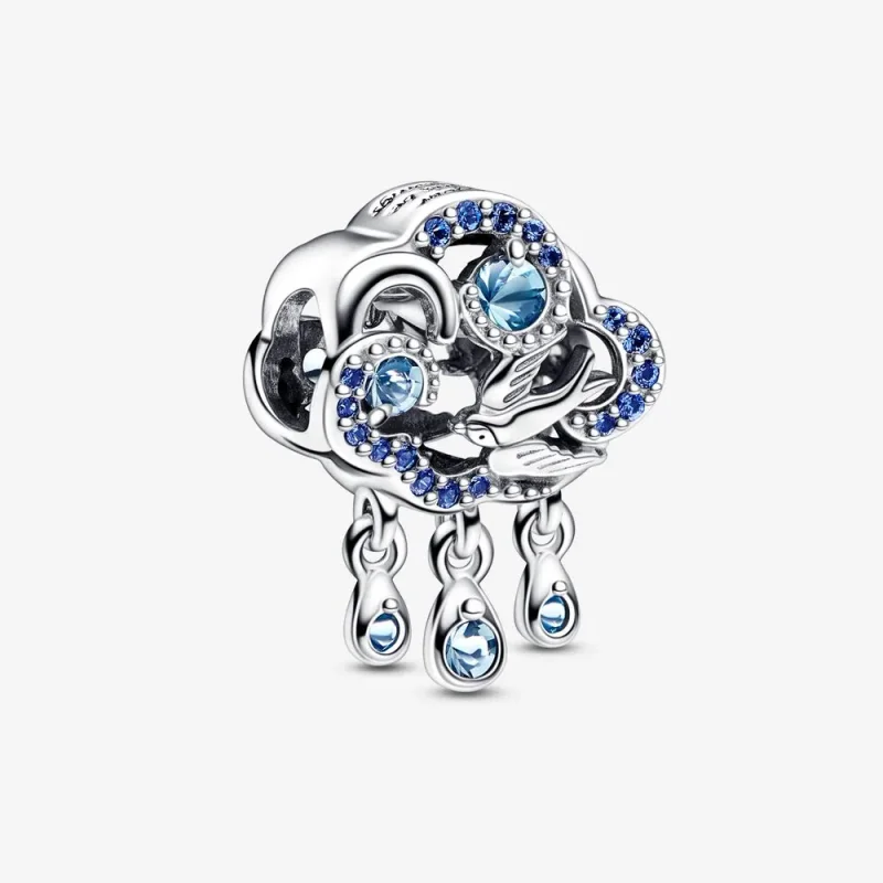 (zdjęcie do) PANDORA Chmura & Motyl Charm - 792569C01