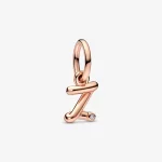 PANDORA Litera Z Zawieszka Alfabetu w Czcionce Skrypt - 782457C01