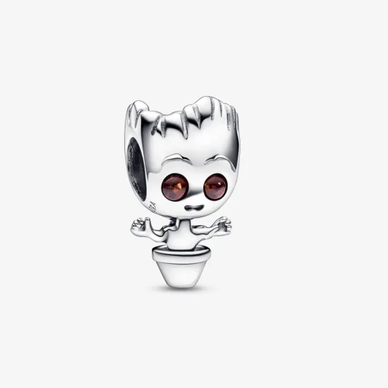 (zdjęcie do) PANDORA Marvel Guardians of the Galaxy Tańczący Groot Charm - 792554C01