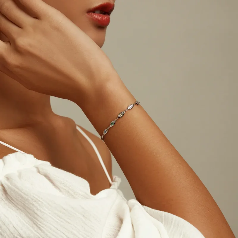(zdjęcie do) Bransoletka Pandora Style Sparkling - BSB087 - Wyświetl 7
