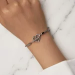 Bransoletka z sercem w stylu Pandora - BSB132