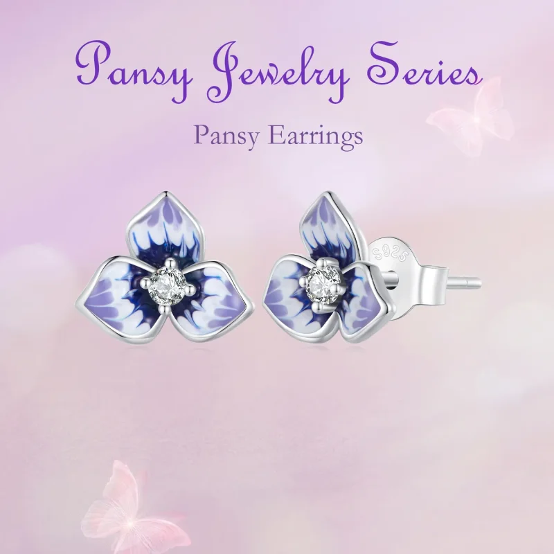 (zdjęcie do) Pandora Styl Bransoletki Pansy - BSE860 - Wyświetl 6