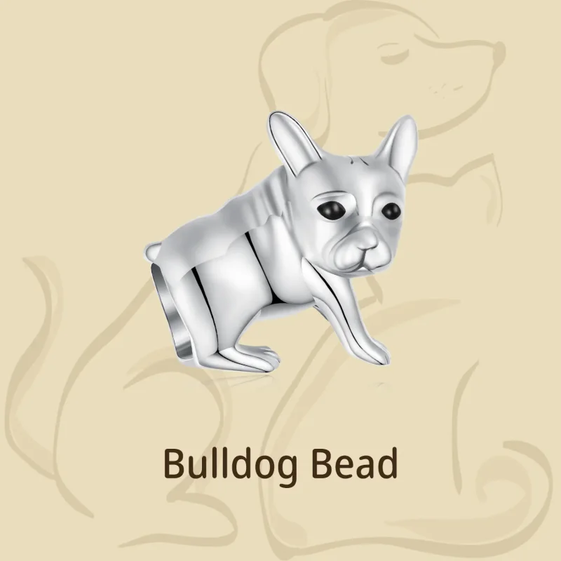 (zdjęcie do) Pandora Styl Bulldog Charm - BSC796 - Wyświetl 4