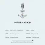 Pandora Styl Charm Kotwica - SCC2401