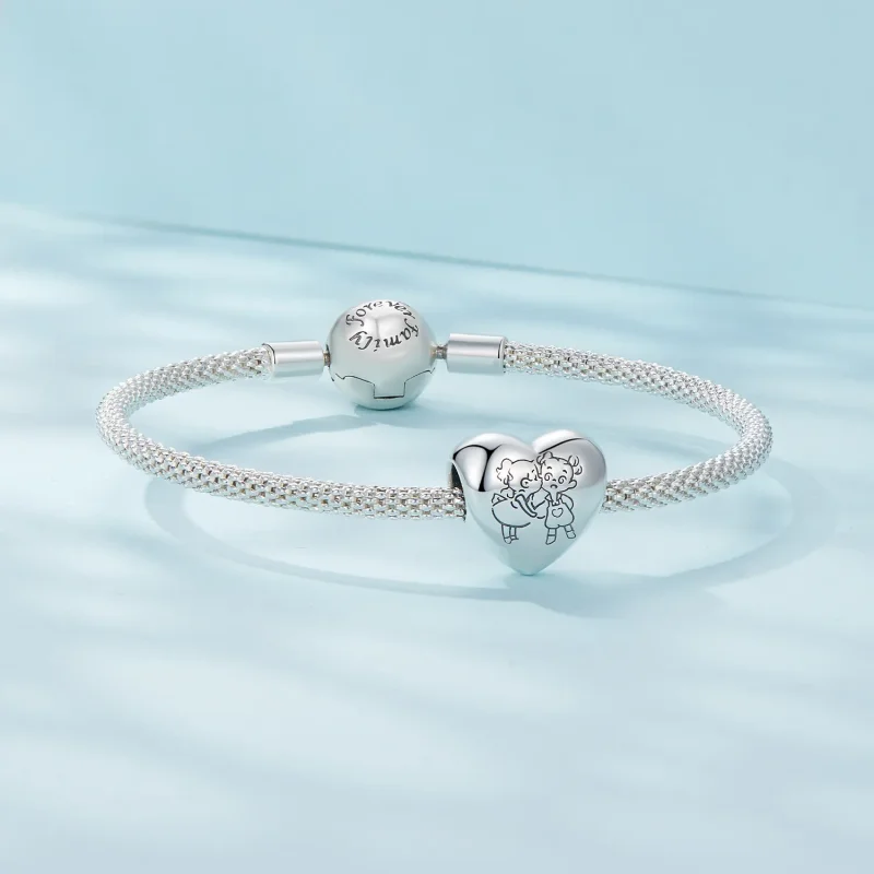 (zdjęcie do) Pandora Styl Charms Siostry w Wyprzedaży - SCC2528 - Wyświetl 5