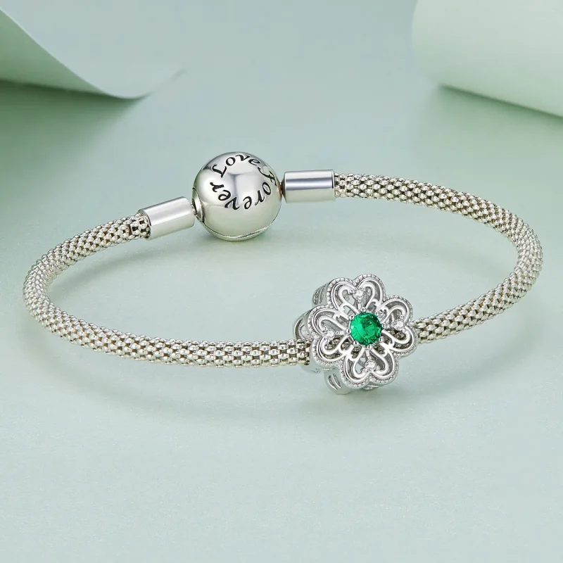 (zdjęcie do) Pandora Styl Czterolistna Koniczyna Charm - BSC759 - Wyświetl 5