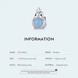 Pandora Styl Kurczak Charm - SCC2409