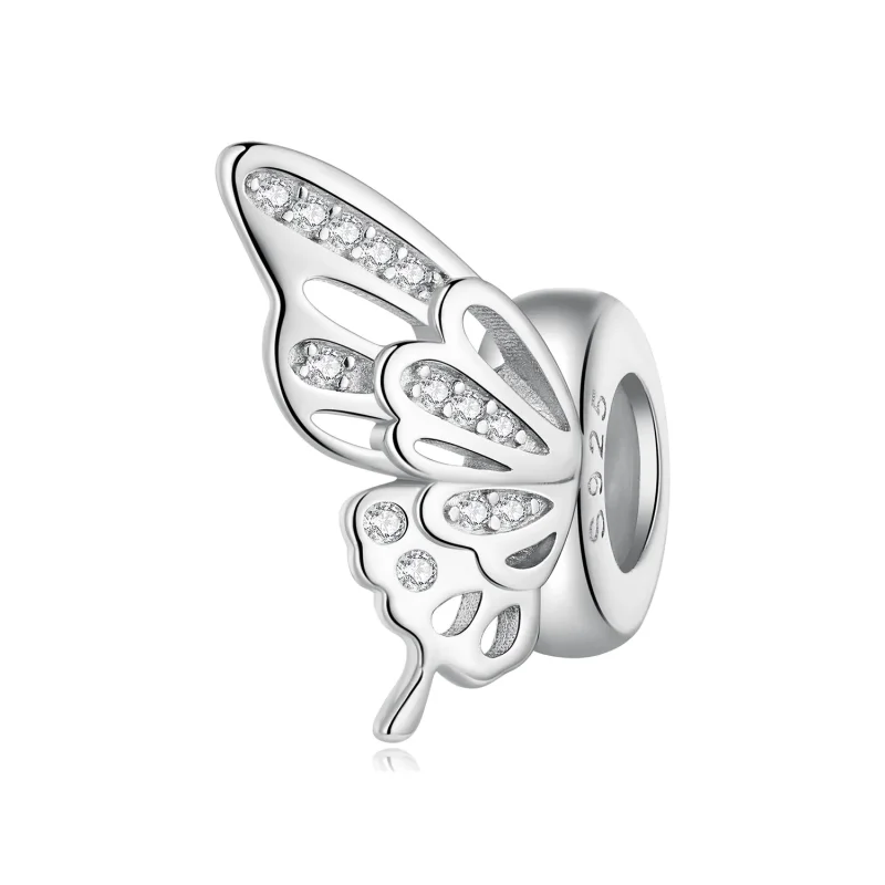 (zdjęcie do) Pandora styl Motylki Spacer Charm - BSC823 - Wyświetl 2
