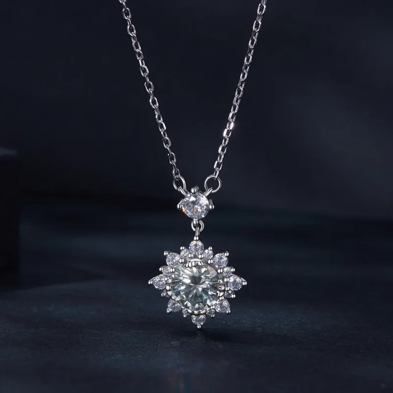 (zdjęcie do) Pandora Styl Naszyjnik z Diamentem - MSN017 - Wyświetl 3