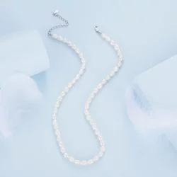 Pandora Styl Naszyjnik z Perłą - BSN272