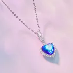 Pandora Styl Niebieski Charm Serce - BSC775