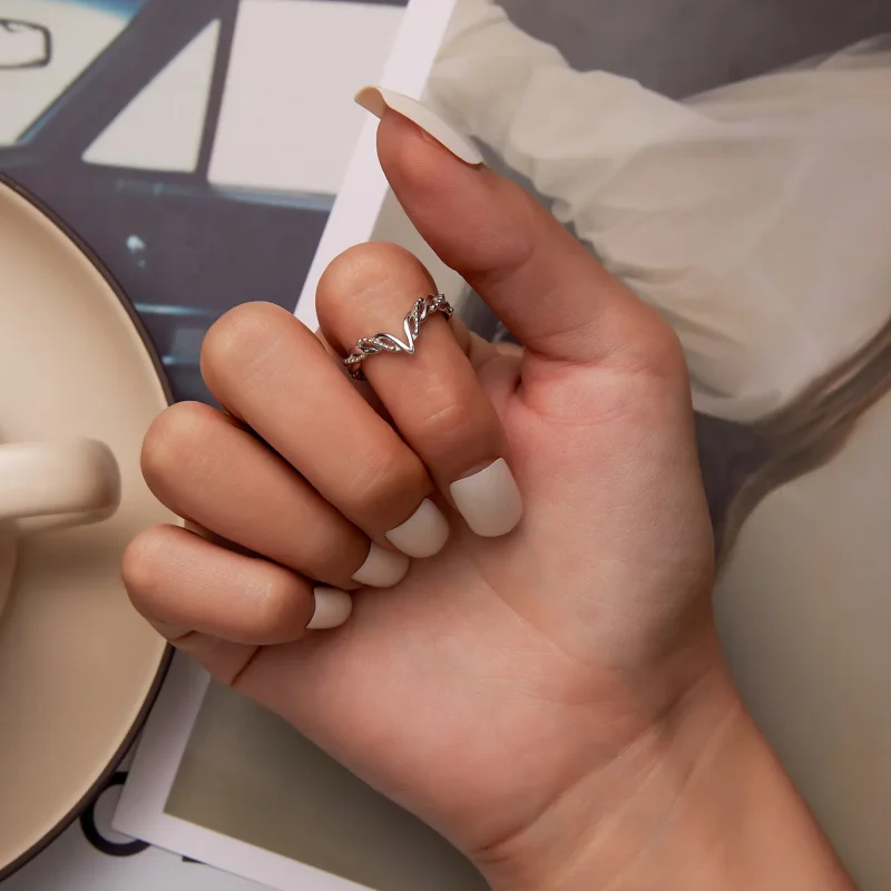 (zdjęcie do) Pandora Styl Pierścień Tiara Żebrowy - BSR258 - Wyświetl 6
