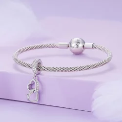 Pandora Styl Przyciągające Serca Charm - SCC2455