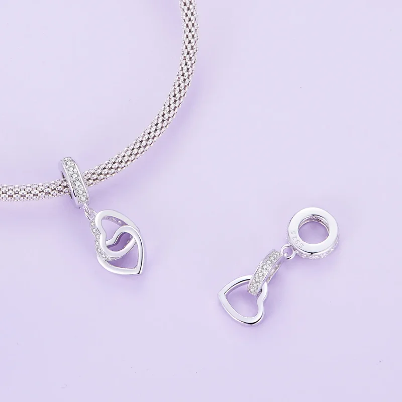 (zdjęcie do) Pandora Styl Przyciągające Serca Charm - SCC2455 - Wyświetl 4