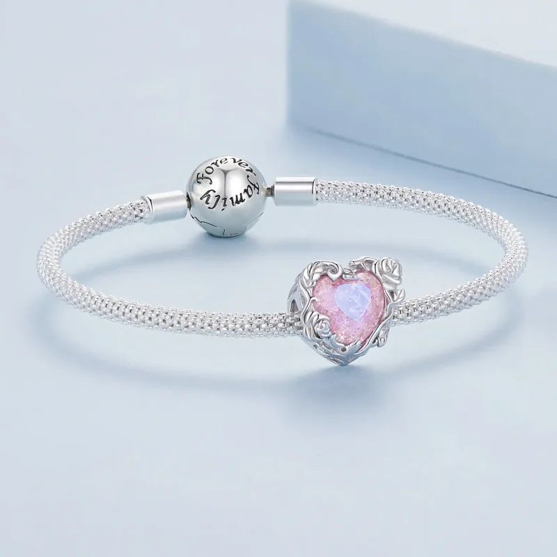 (zdjęcie do) Pandora Styl Serce Miłości Charm - BSC836 - Wyświetl 5