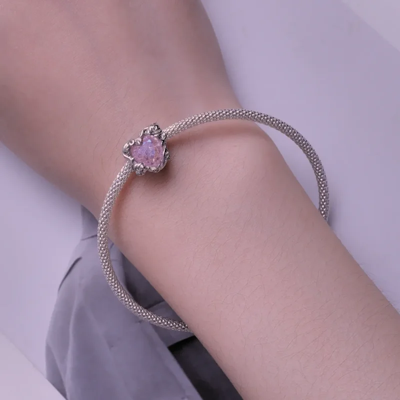 (zdjęcie do) Pandora Styl Serce Miłości Charm - BSC836 - Wyświetl 6