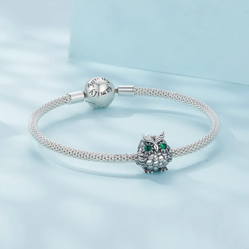 (zdjęcie do) Pandora Styl Sowa Charm Absolwentki - SCC2542 - Wyświetl 5
